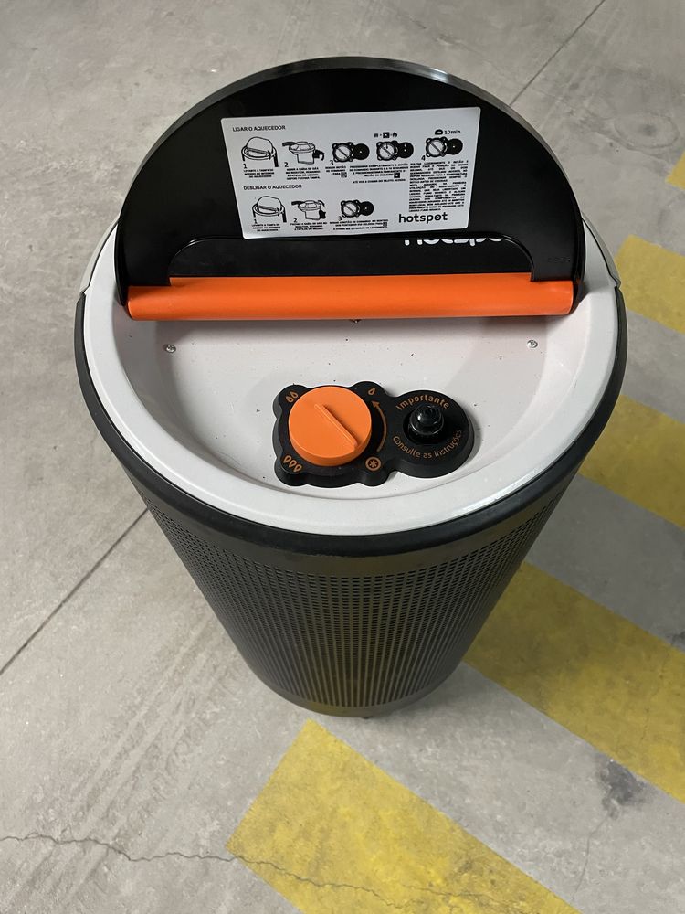 Aquecedores a gas hotspot