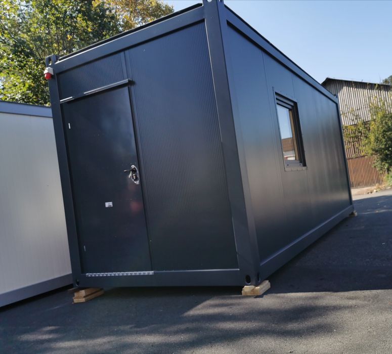 Kontener socjalny biurowy Pawilon stróżówka kontener sanitarny