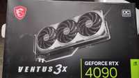 Pudełko MSI GeForce RTX 4090 Ventus x3