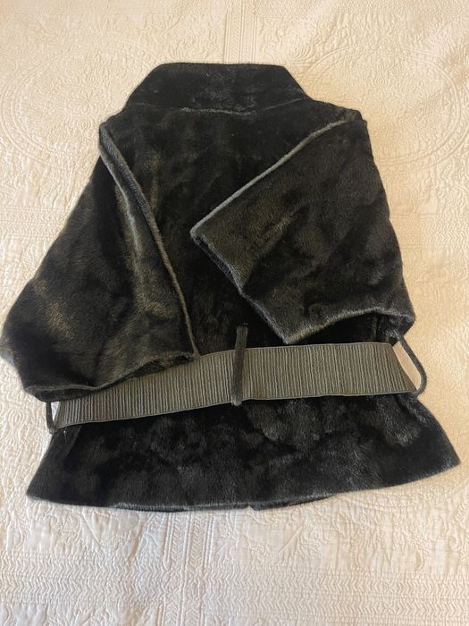 Стильный полушубок Lasagrada, искусственный мех, Турция, размер M