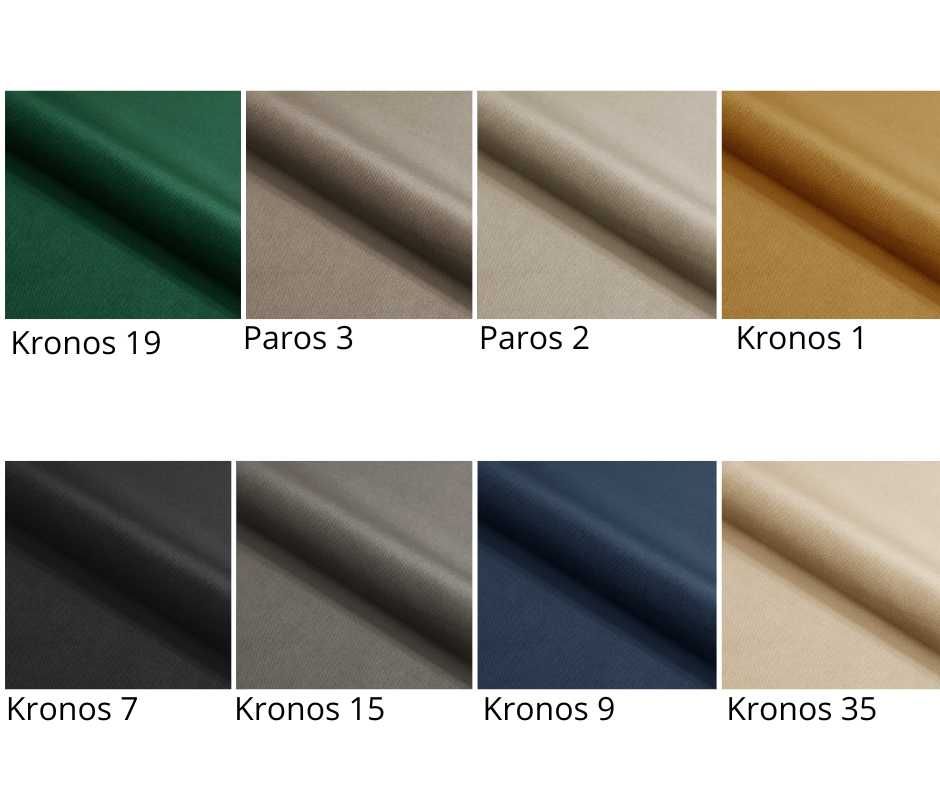 Łóżko kontynentalne Milano pikowane welurowe 140/160/180x200