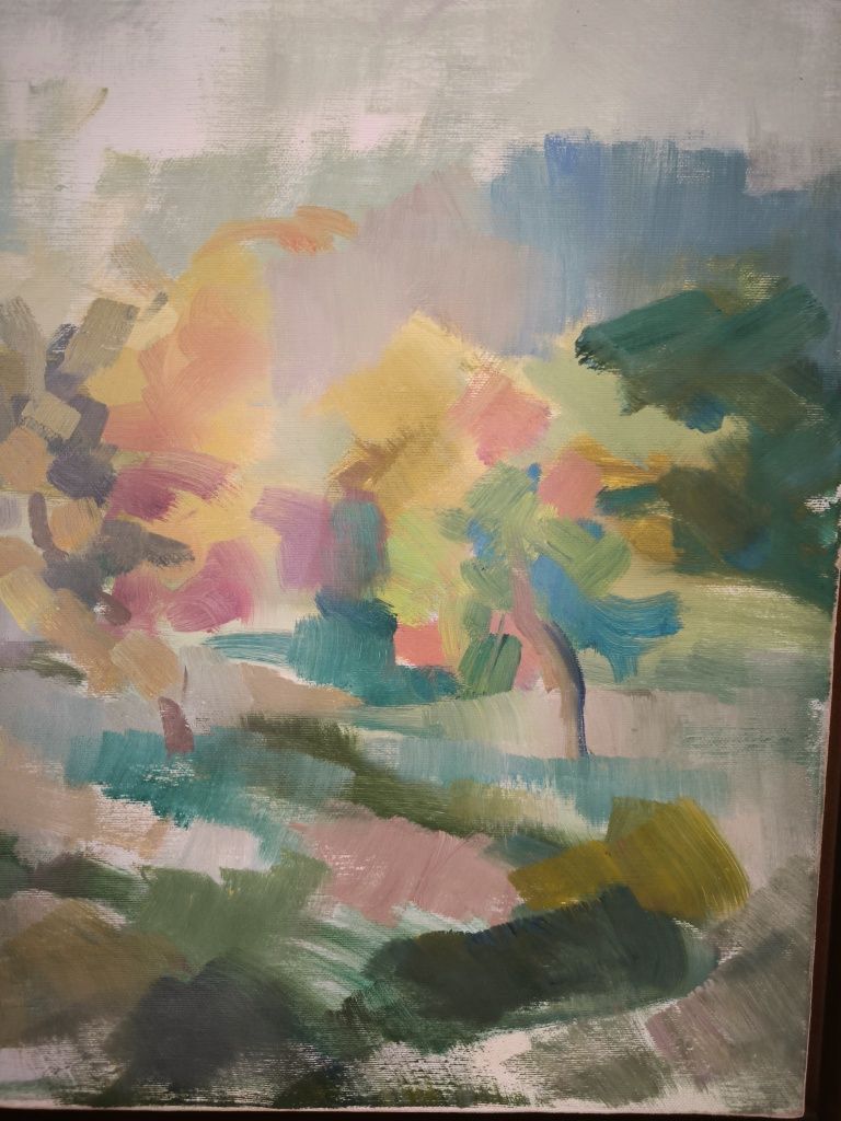 Quadro/Pintura Óleo sob tela Domenico Bascolo Natta