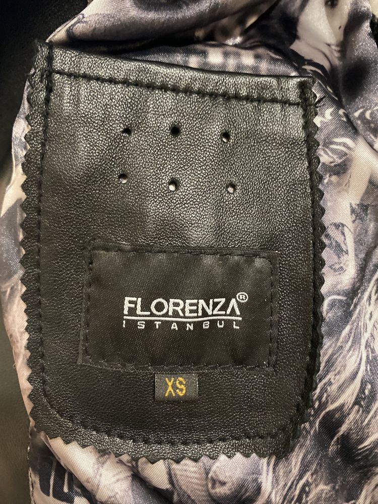 Шкіряна куртка піджак Florenza розмір XS