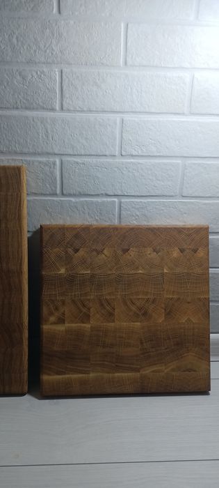 Кухонна торцева обробна дошка з дуба. Торцеві обробні дошки. 25*30*3.5