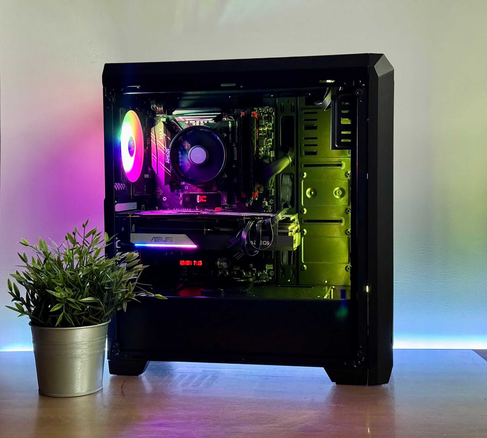 Komputer Gamingowy RX 6700XT 12GB | R5 5600 | 4.40GHz | SSD M2 | ARGB