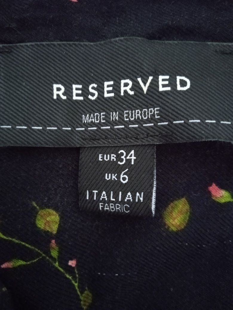 Sukienka Boho kwiaty Reserved r. XS