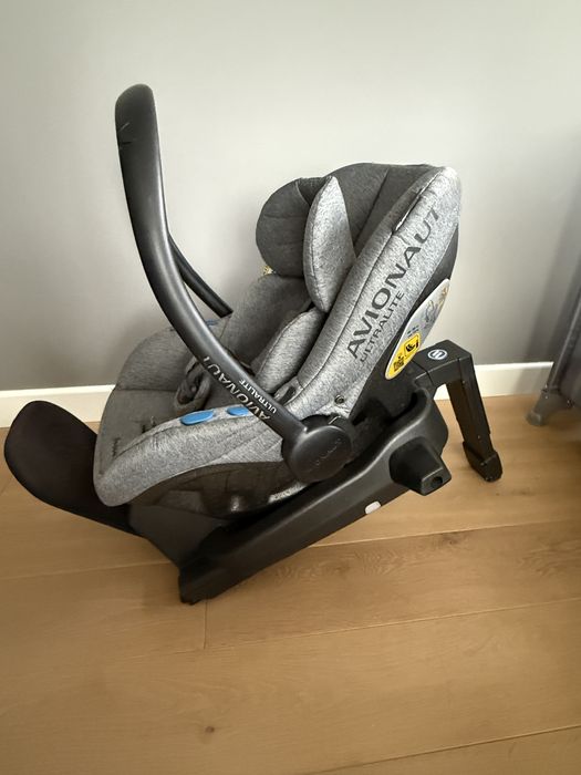 Fotelik Avionaut Ultralite/Pixel + baza ISOFIX, ADAC