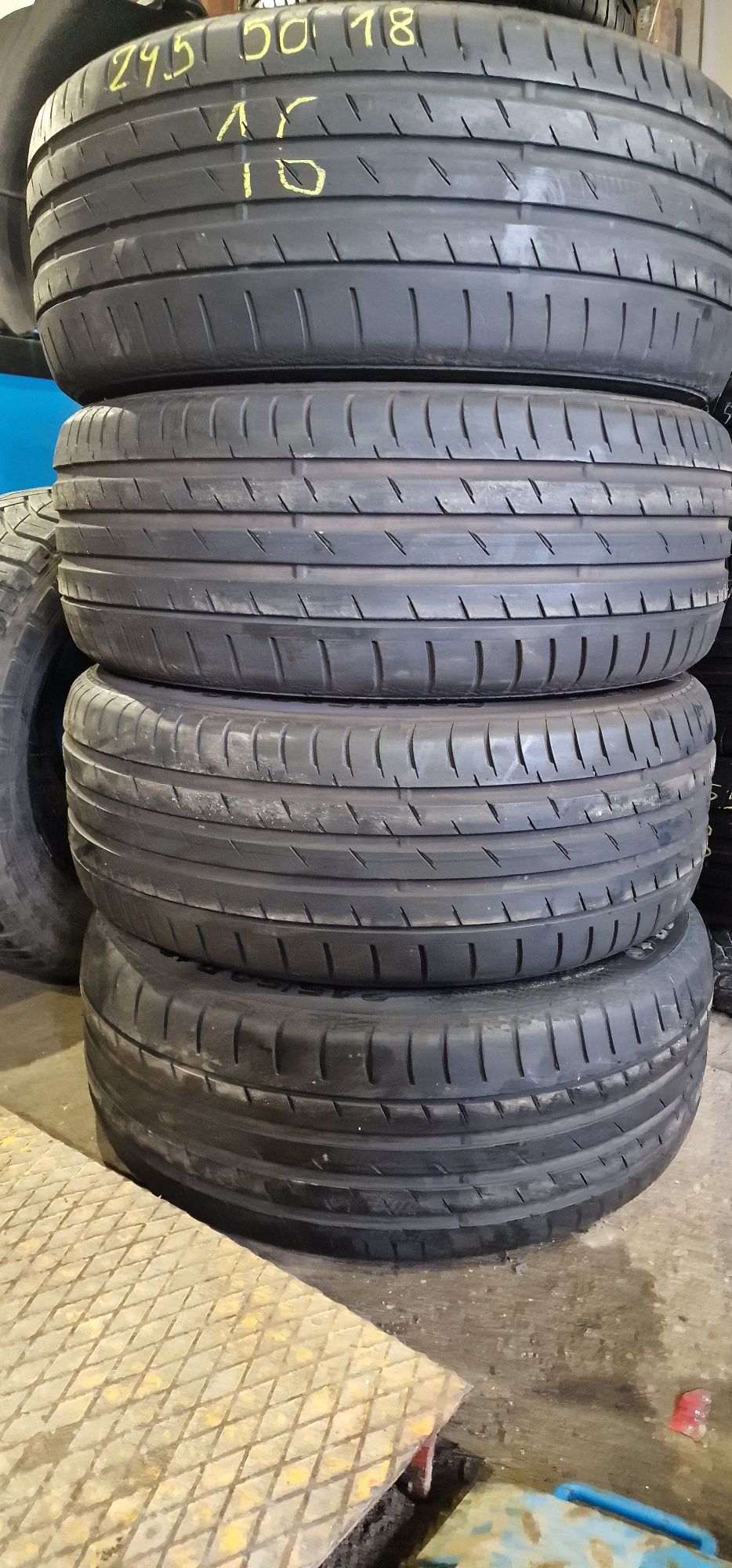 Opony Letnie Run-Flat R18 245/50-8mm-Montaż-Continental-Montaż