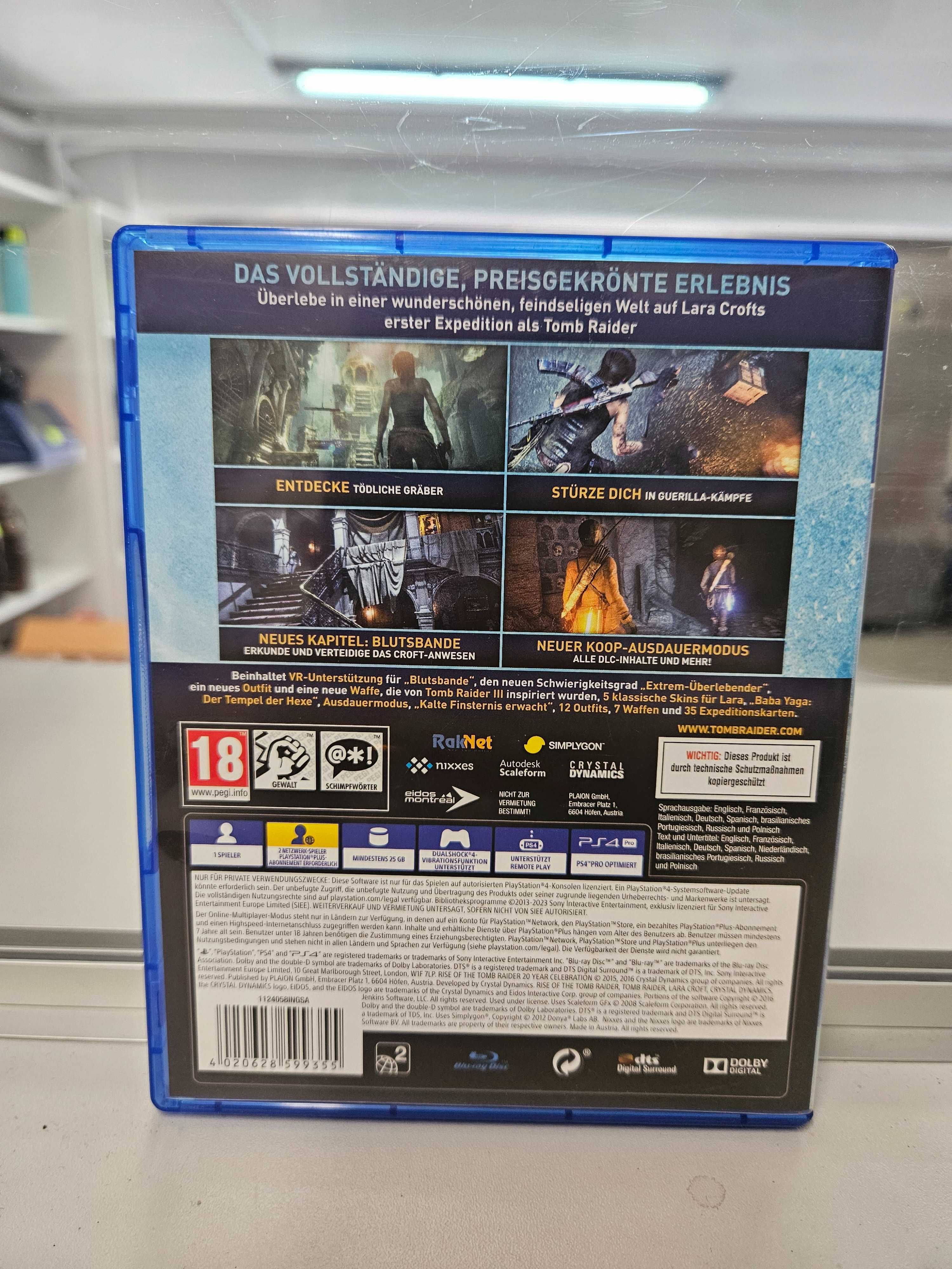 Gra na PS4 - Rise of the Tomb Raider