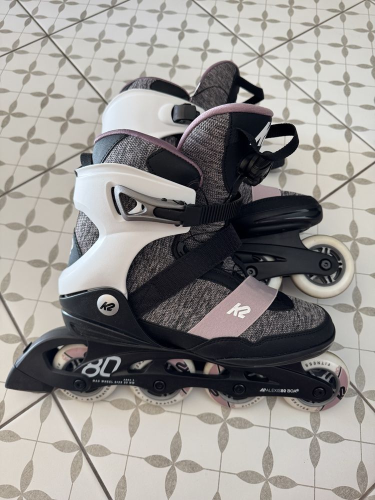 Łyżworolki K2 Alexis 80 Boa 41,5 rolki