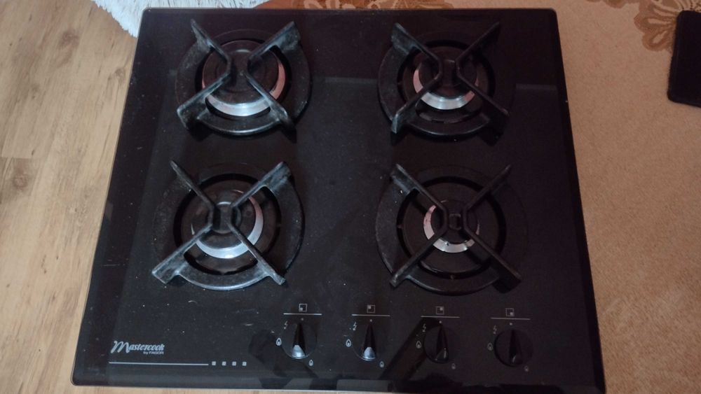 Płyta gazowa Mastercook szklana.