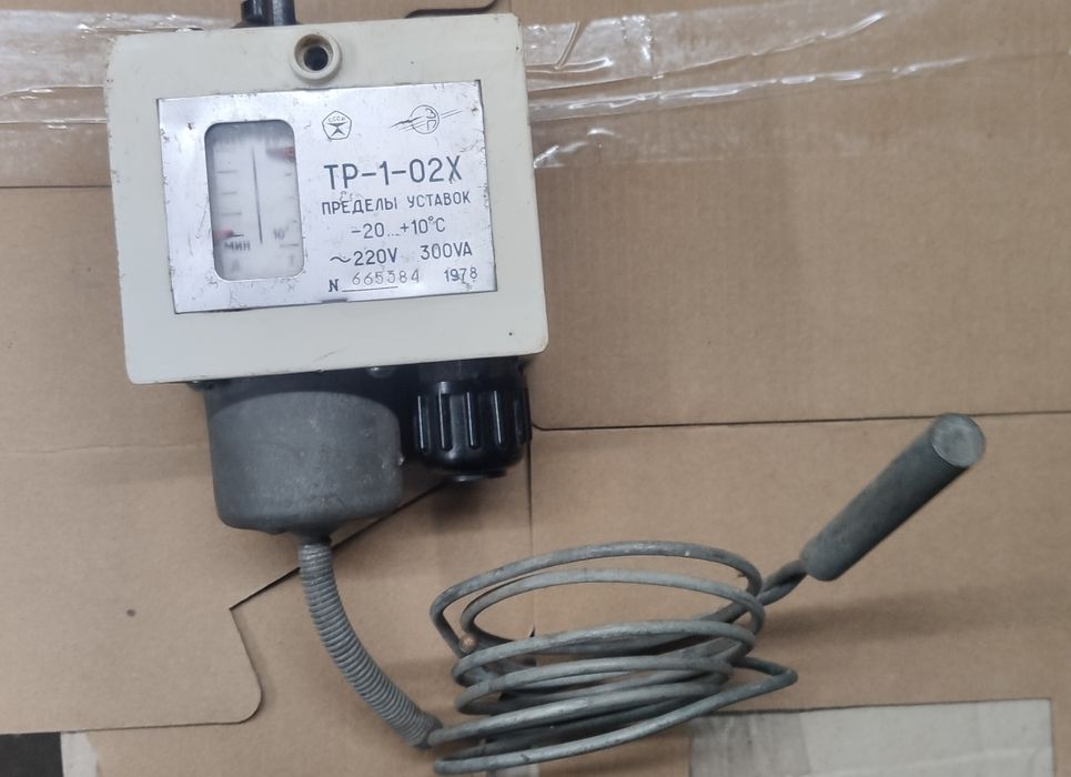 Терморегулятор датчик реле ТР +1 -02Х