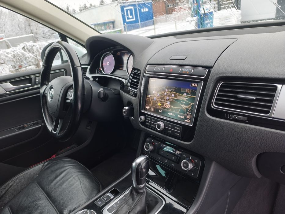 VW Touareg lift Salon Polska 3.0 TDI 4x4 Hak 3.5T  zamiana sprzedaż