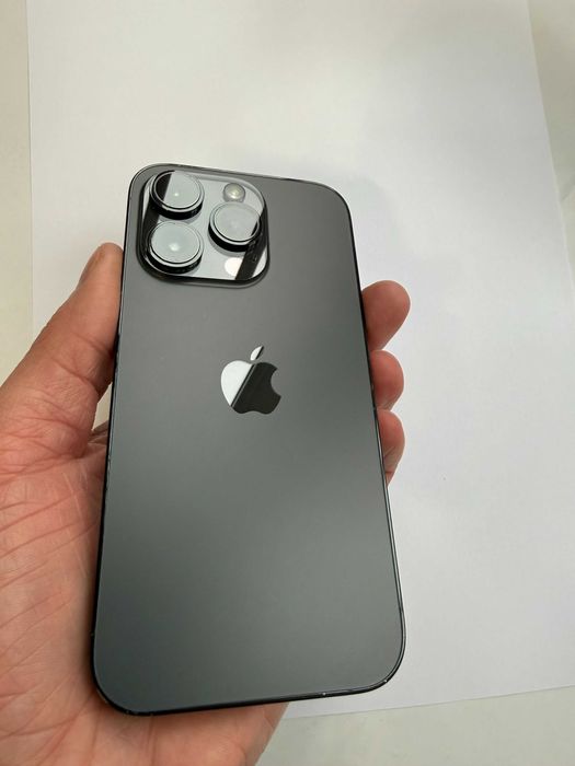 iPhone 14 Pro, 256 GB, Space Black, kondycja 100%, gwarancja
