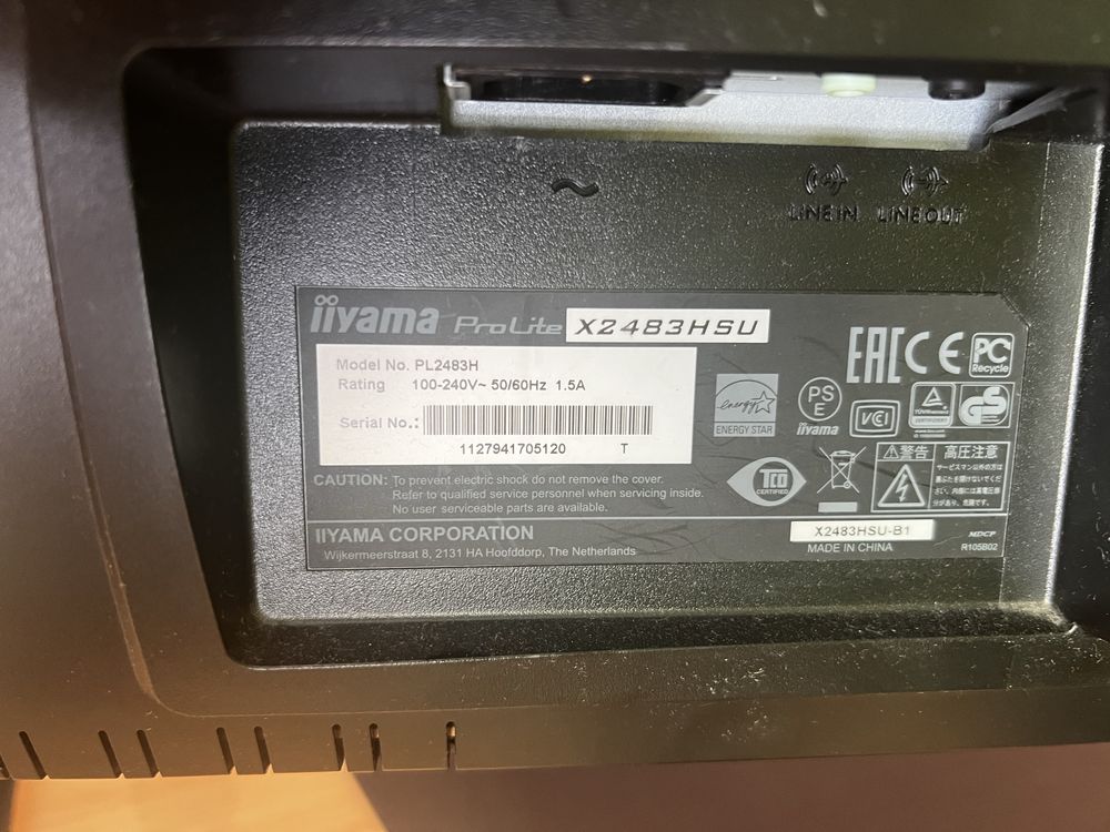 IIyama ProLite X2483HSU 24 cale
