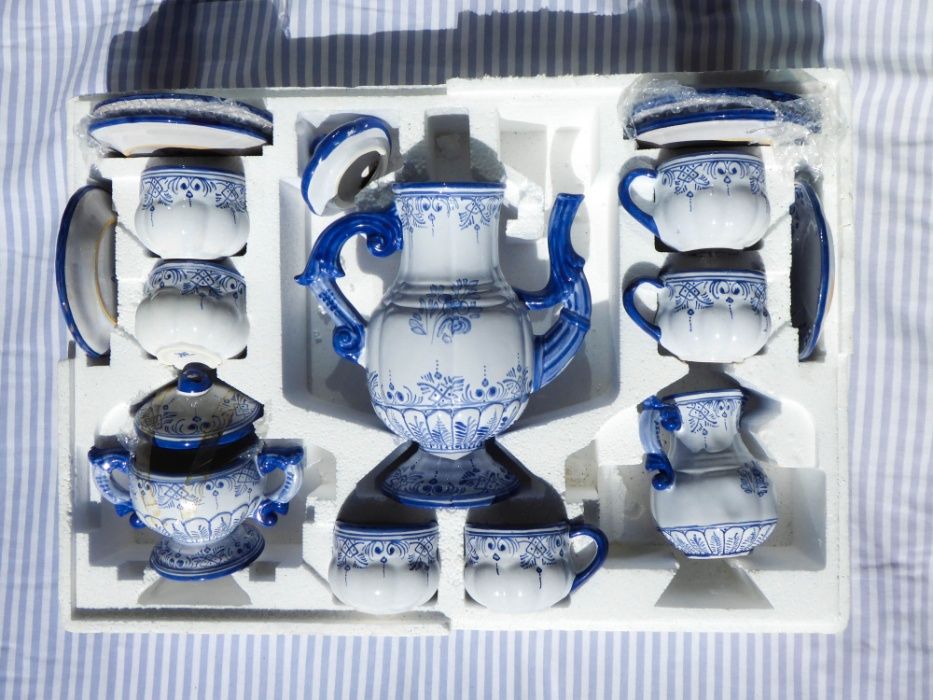 Cerâmica Talavera - Serviço de Chá 15 pcs