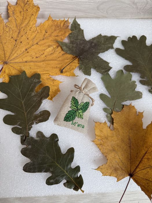 Саше з травами мʼята, лаванда