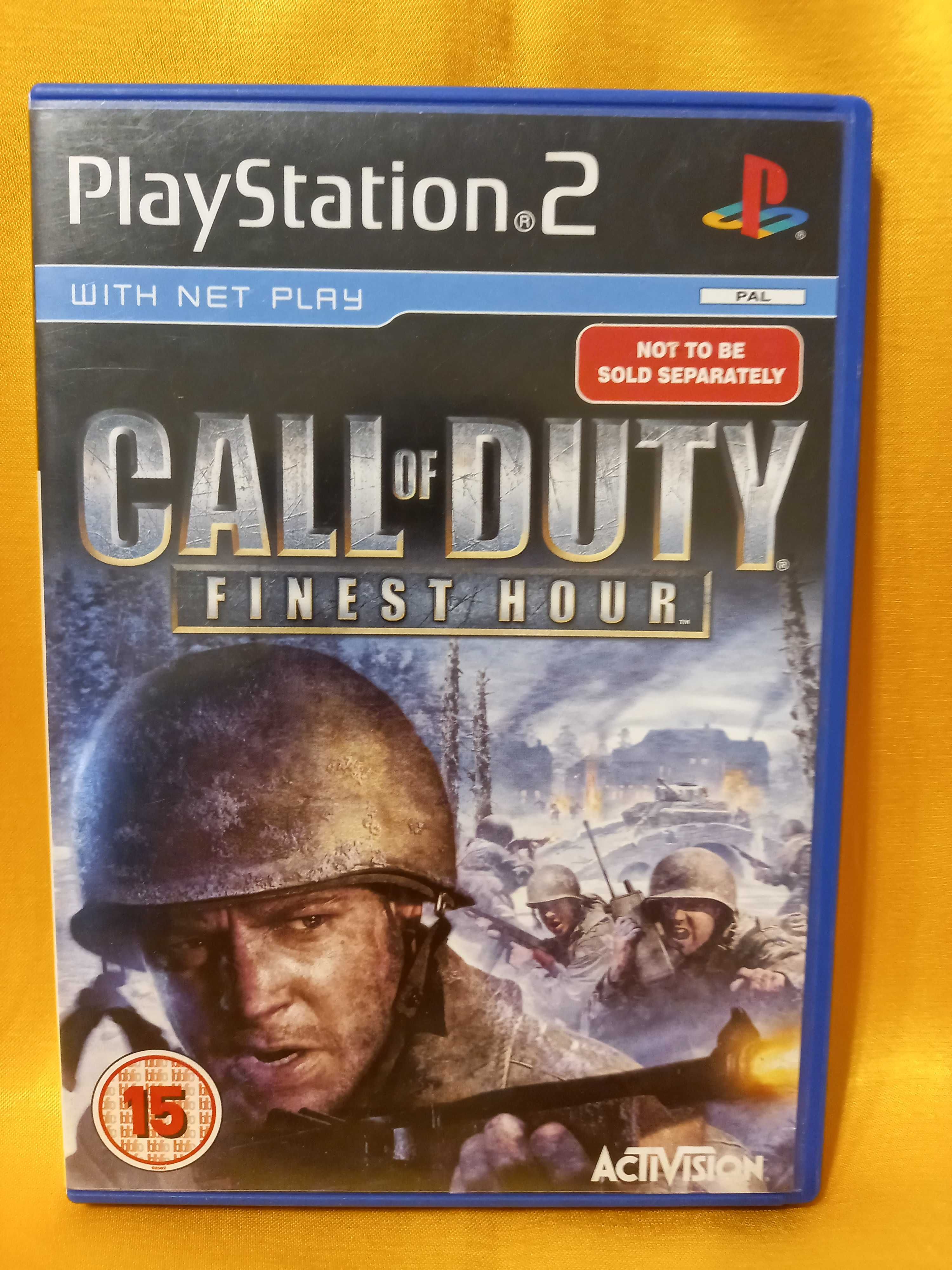 Gra Call of Duty Finest Hour CoD FH PS2 PlayStation 2