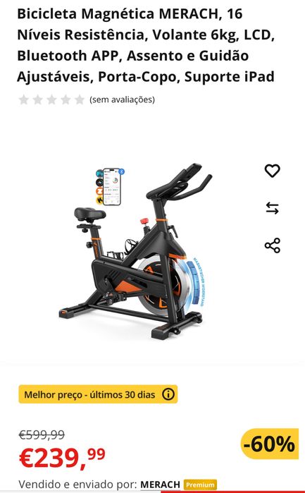 Bicicleta estatica spinning