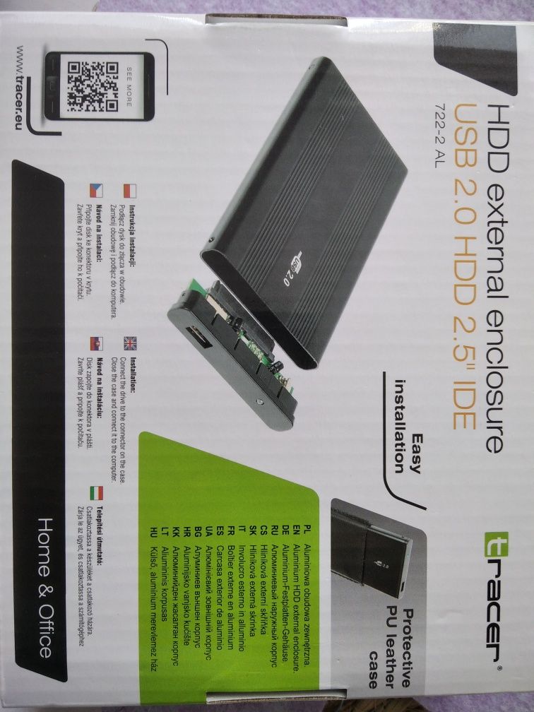 Dysk obudowa USB 2.0 HDD 2.5 IDE 722-2 AL