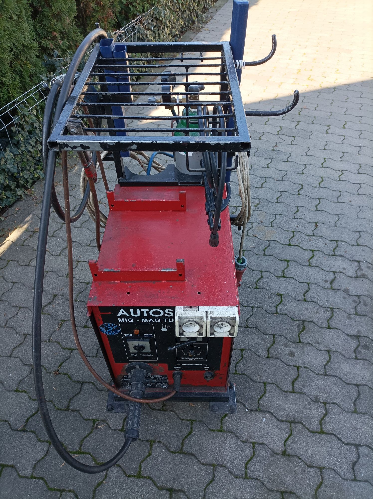 Spawarka mag/mig mma AutoSpaw 200A wózek półautomat spawalniczy tig