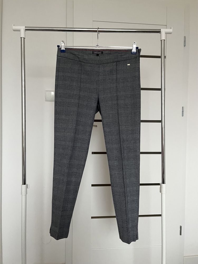 Eleganckie spodnie w kratkę Tommy Hilfiger