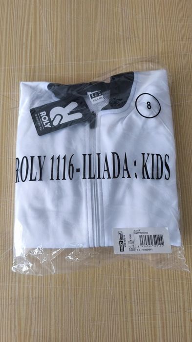 Casaco desportivo Roly Iliada Kids — novo — Tamanho 8 anos