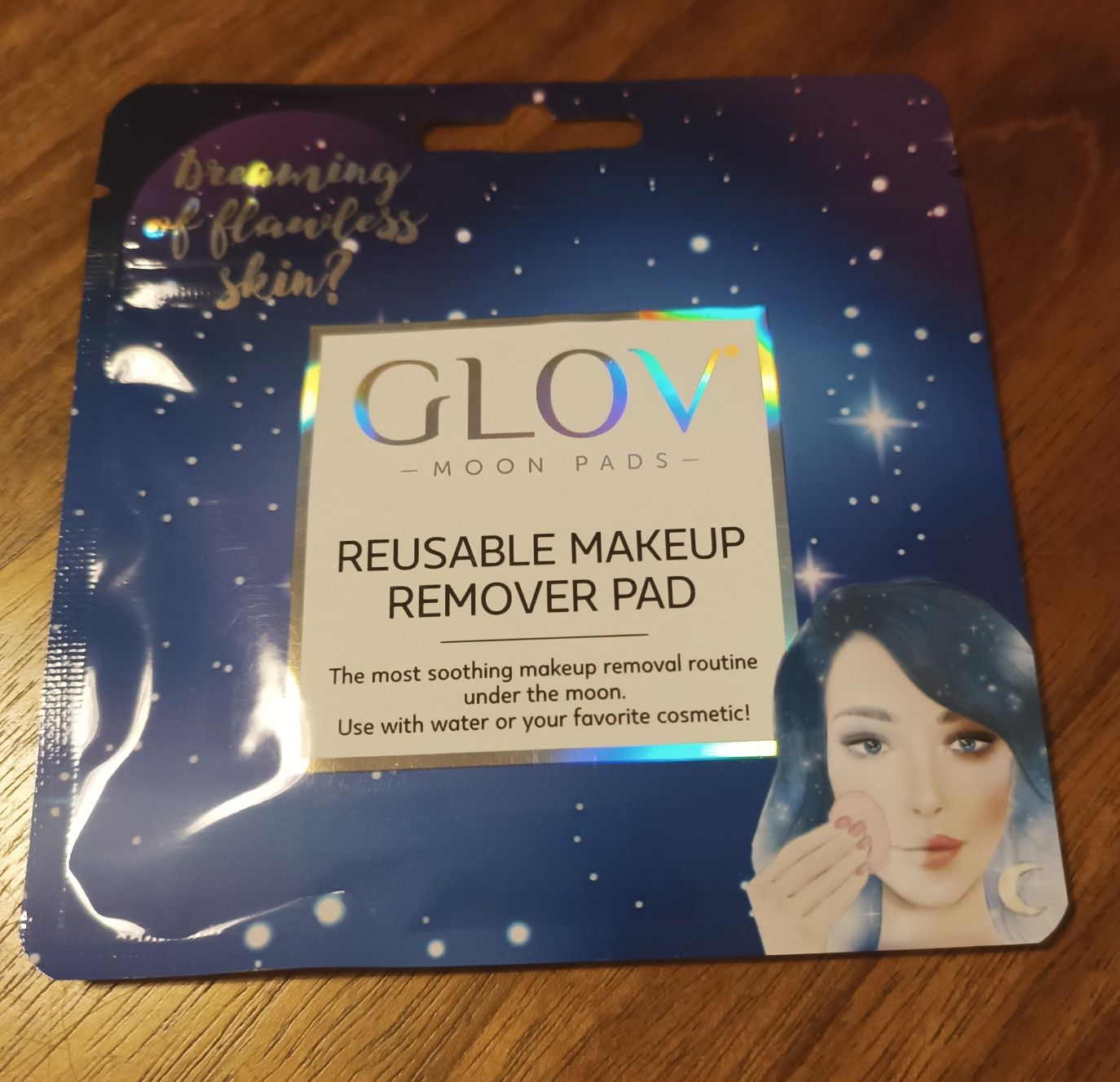 Glove moon make up remover pad nowy