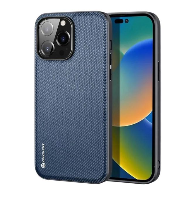 Pancerne Etui Ochronne do iPhone 14 Pro Max Granatowe