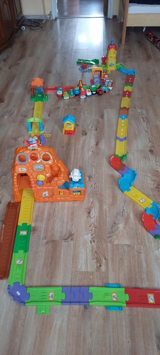 zabawki pociąg Tut Tut Baby Flitcer zabawkowy tor