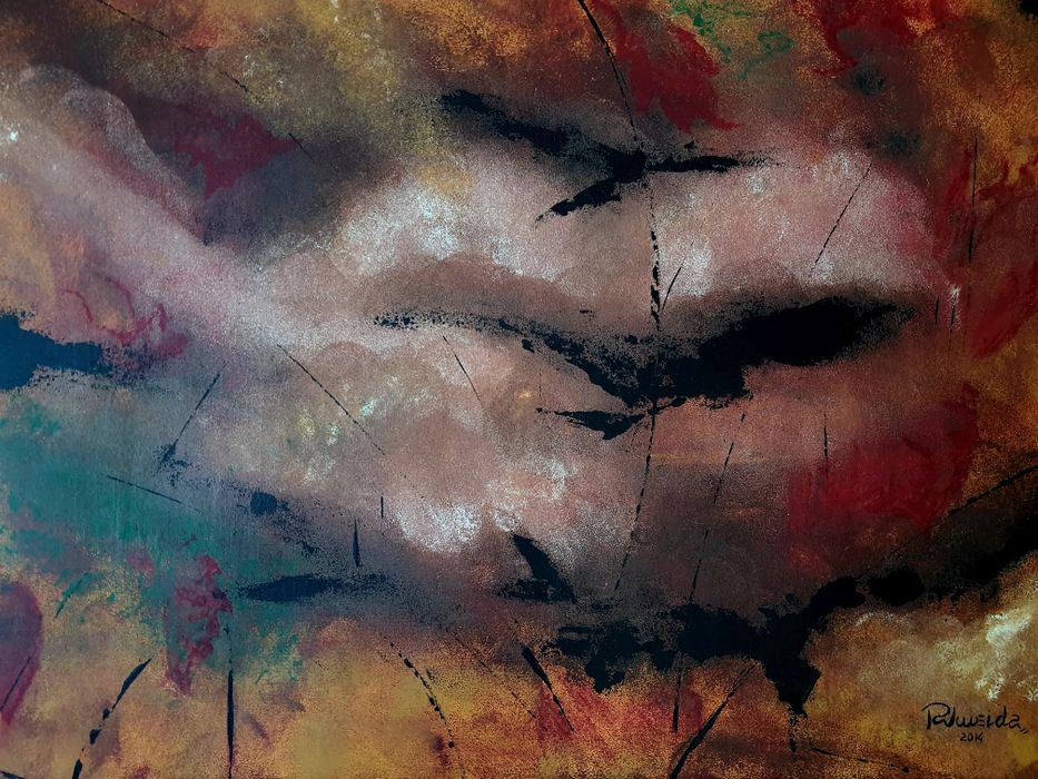 Pintura em acrílico