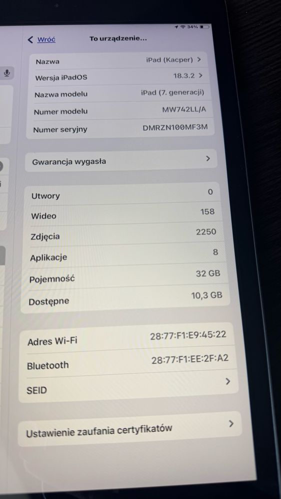iPad 7 generacji
