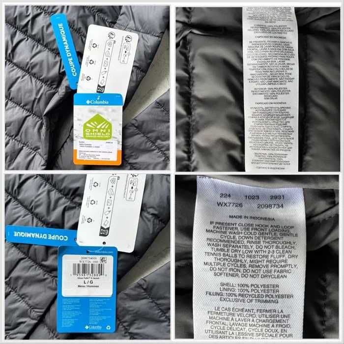 Чоловіча куртка Columbia silver falls™️ II jacket демісезонна L