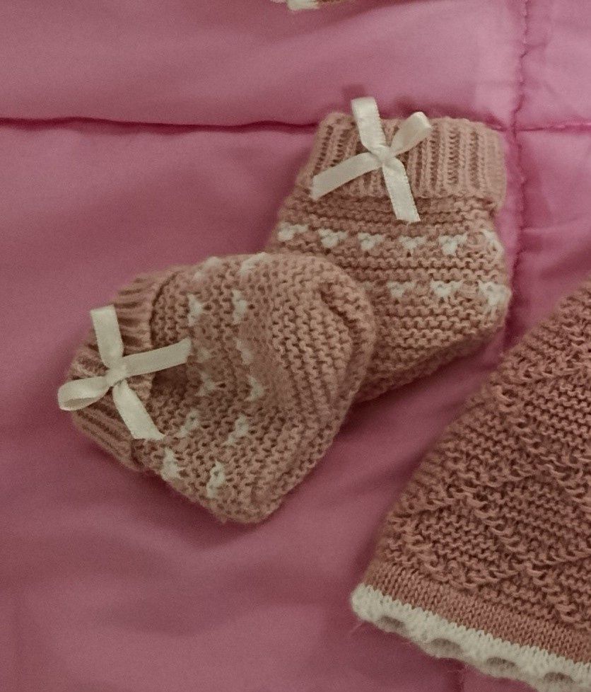 Conjunto saída da maternidade em malha fofinha