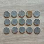 Stare monety 15 szt o nominale 50groszy z 1978 roku ze znakiem mennicy