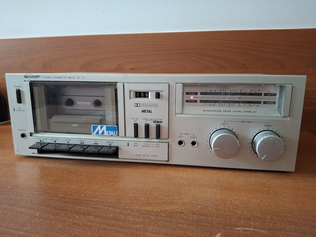Odtwarzacz kaset Sharp RT-10 deck