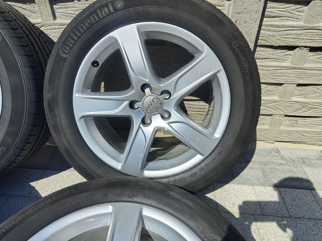 Super Felgi Audi 18!! 5x112 Opony Lato A6 C7 A4 Q5 Continental kola