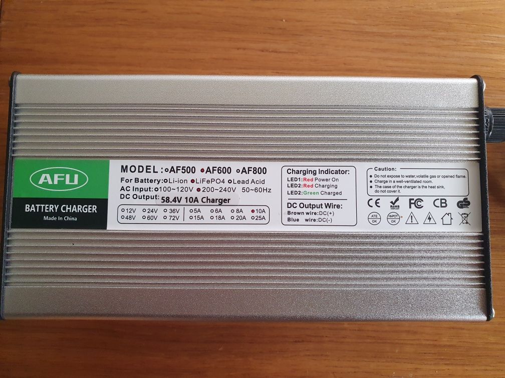Carregador/transformador AFU AF600 (novo)