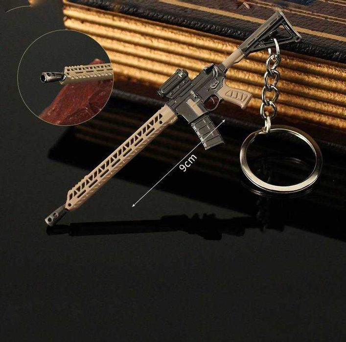 Деталізовані металеві брелки