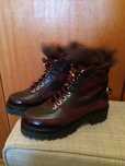 2 pares de botas da Uterque, pretas e bordeau, nº 36, novas