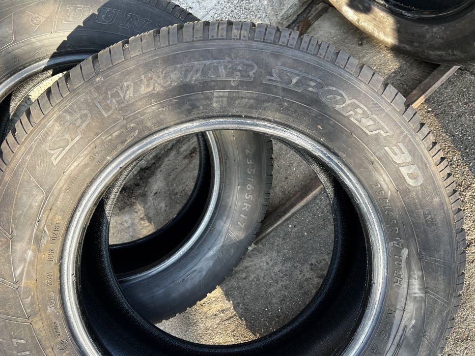 4 opony Dunlop sp winter sport 3d 235/65/17