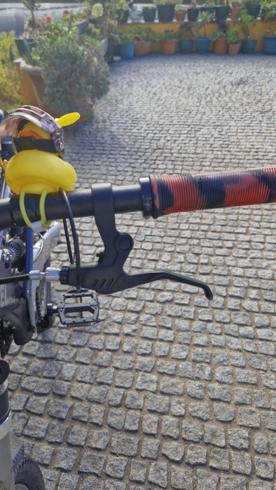 Bike travel downhill