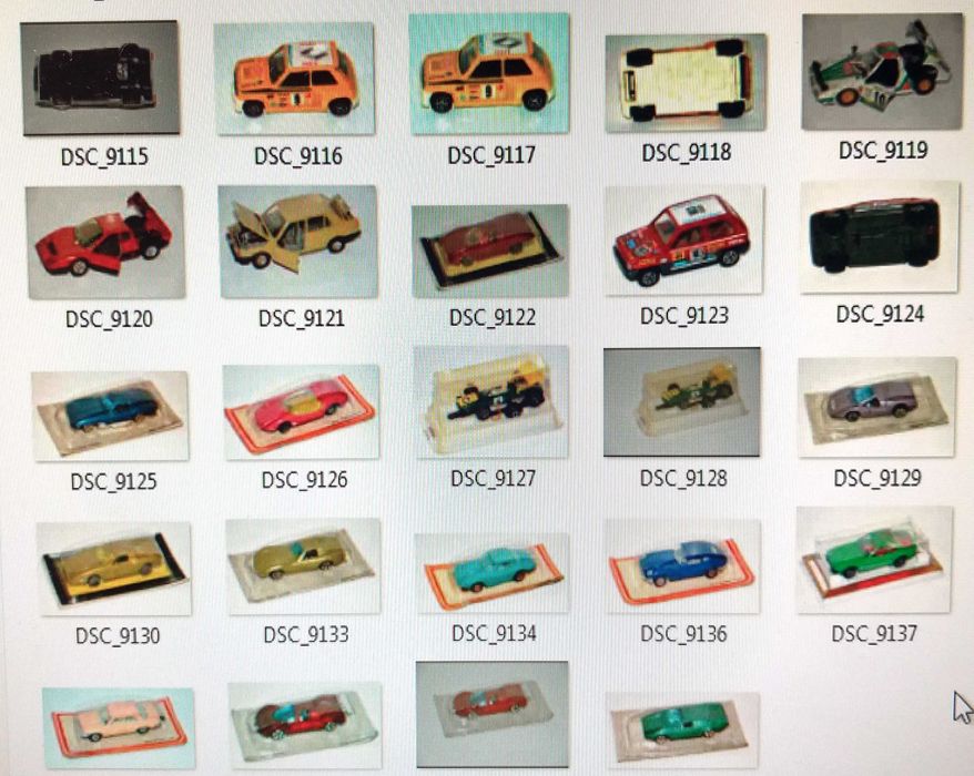 Carrinhos Matchbox decada de 70