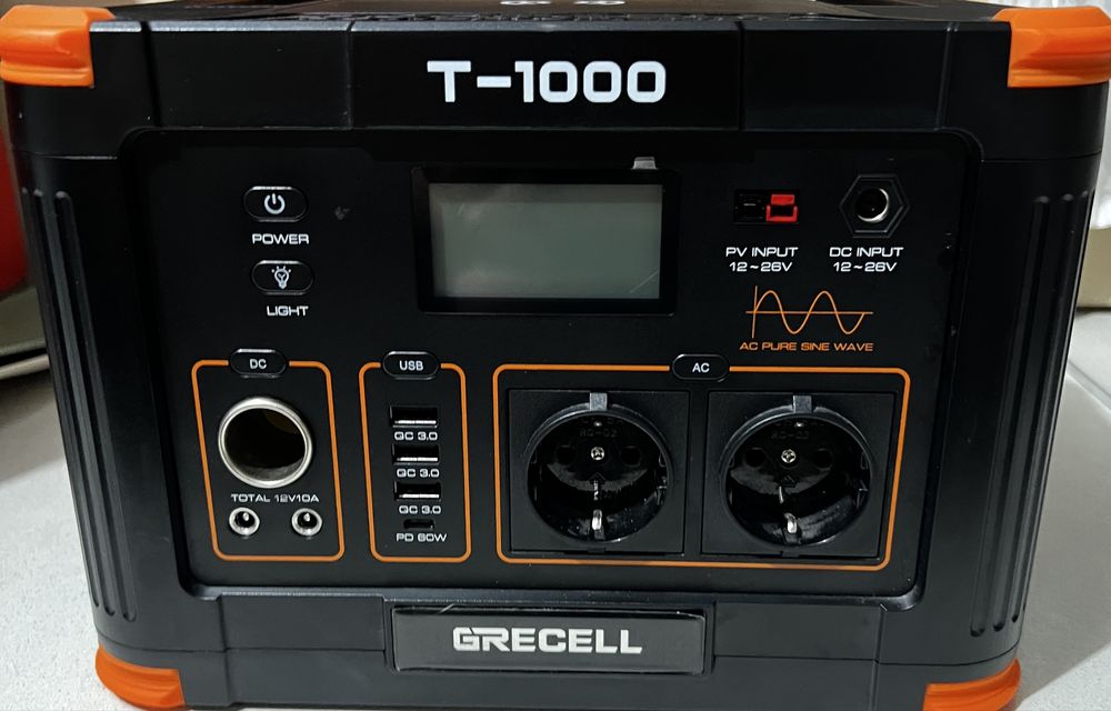 Продам портативну електростанцію Grecell T-1000 / Зарядна станція