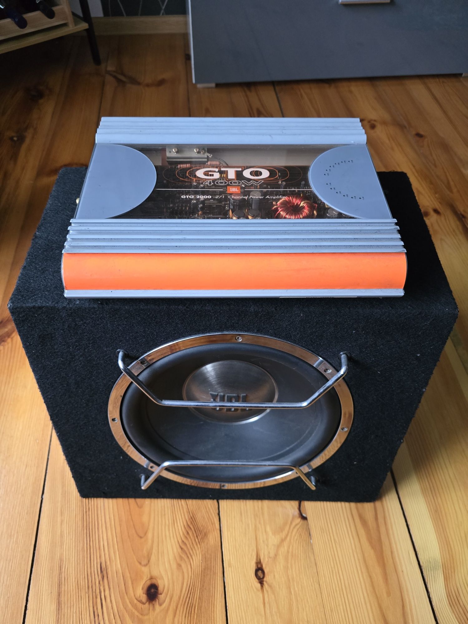 Subwoofer JBL GTO1260BR + wzmacniacz JBL GTO 2000