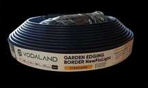 Бордюр садовий Vodaland NewFixLight чорний (Зелений) 8290404.18-BK