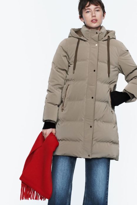 Куртка пуховик Zara зима