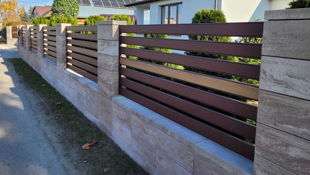 Ogrodzenia frontowe | Bloczki | Transport | Montaż