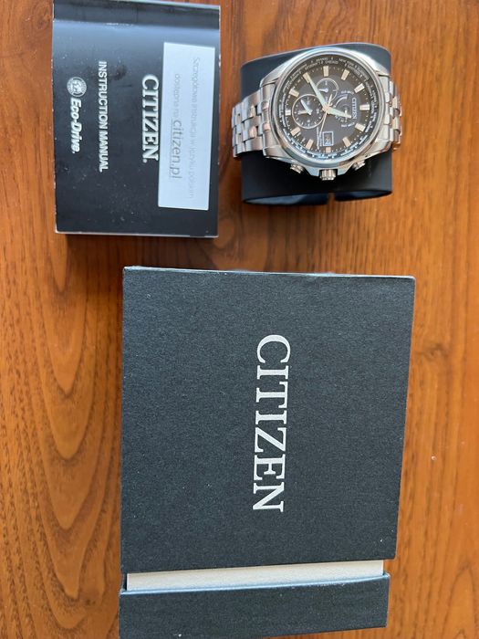 Citizen Eco-Drive Mens Radio Controlled Watch Sapphire Glass 20ATM 44m