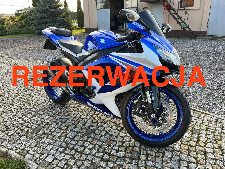 Motocykl Suzuki gsx-r750, 2008r